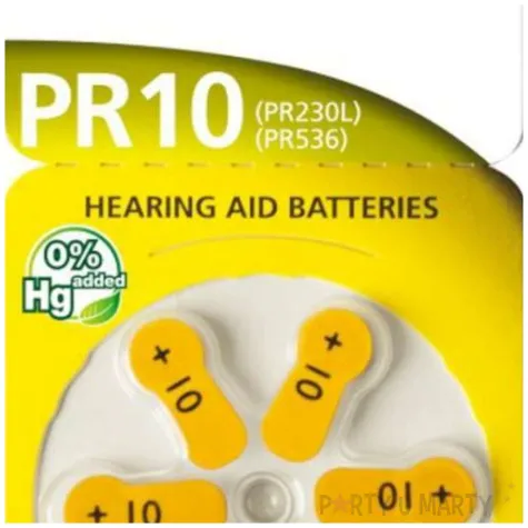 bateria pr10 panasonic 6 szt