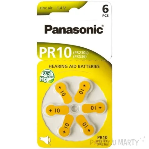 bateria pr10 panasonic 6 szt