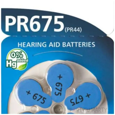 bateria pr675 panasonic 6 szt