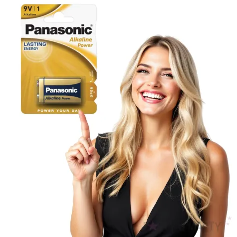 bateria r9 panasonic alkaline power 9v 1 szt