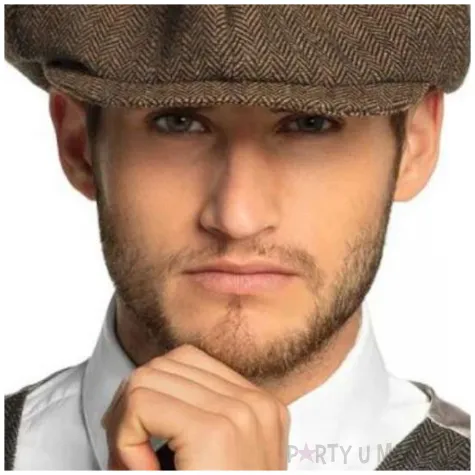 beret angielski gangster brazowy boland