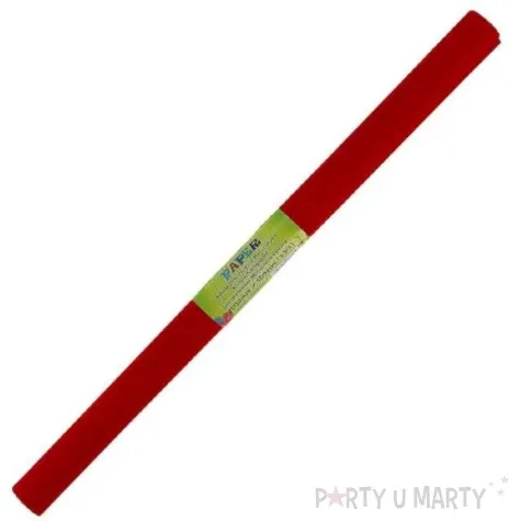 bibula marszczona czerwona ciemna titanum 50 x 200 cm