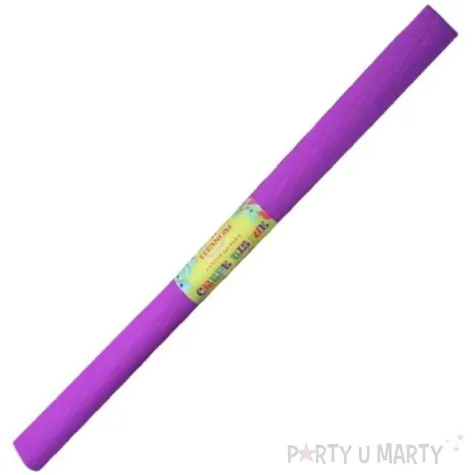 bibula marszczona fioletowa titanum 50 x 200 cm