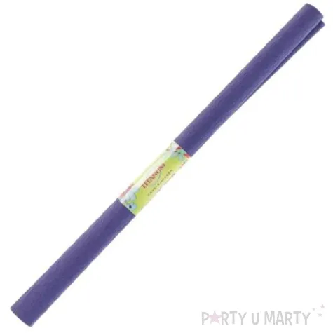 bibula marszczona granatowa titanum 50 x 200 cm