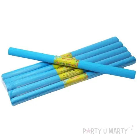 bibula marszczona turkusowa titanum 50 x 200 cm