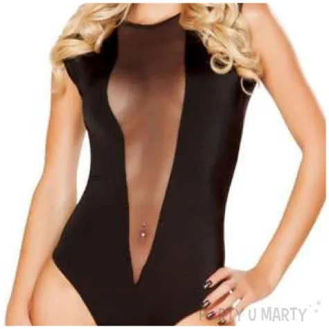 bielizna erotyczna body siatkowe czarna kemis rozm uniw