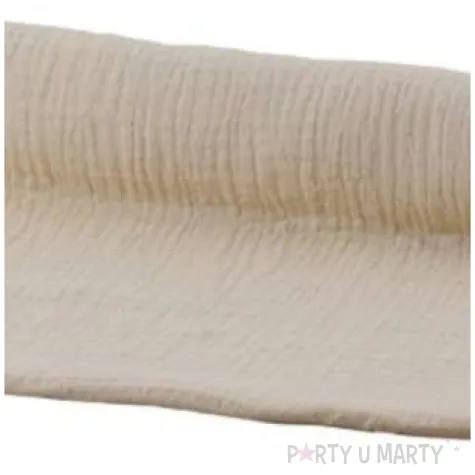 bieznik bawelniany bezowy chaks 300 cm