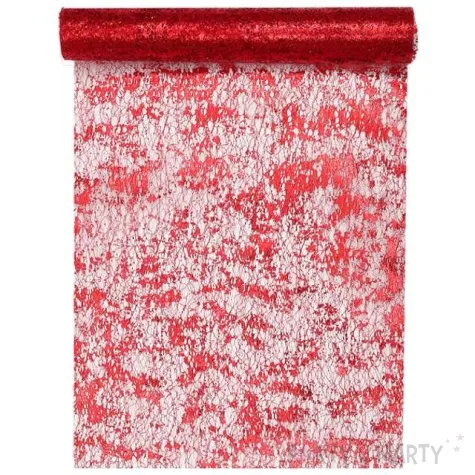 bieznik blyszczacy czerwony santex 500 x 28 cm