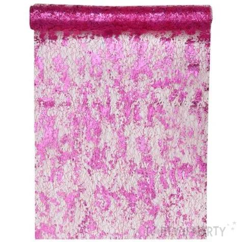 bieznik blyszczacy fuksja santex 500 x 28 cm