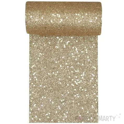 bieznik brokat mini zloty santex 500 x 13 cm