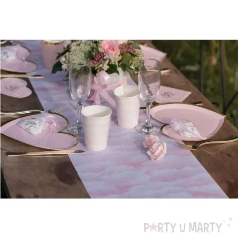 bieznik chmury rozowy jasny santex 500 x 30 cm