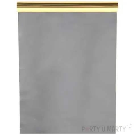 bieznik dwukolorowy zloty srebrny santex 500 x 30 cm