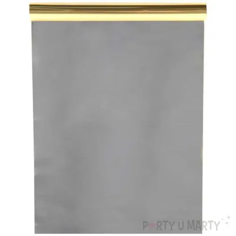 bieznik dwukolorowy zloty srebrny santex 500 x 60 cm