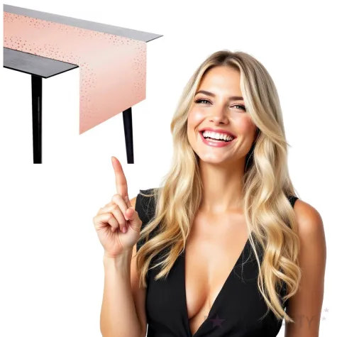 bieznik elegant lush blush folat 240x40 cm