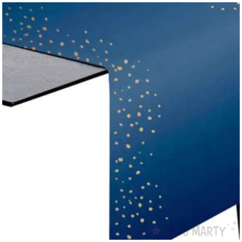 bieznik elegant true blue folat 240x40 cm