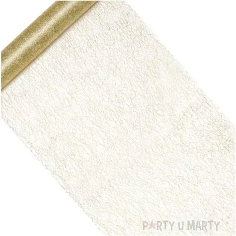 bieznik fibra zloty partydeco 900 x 36 cm