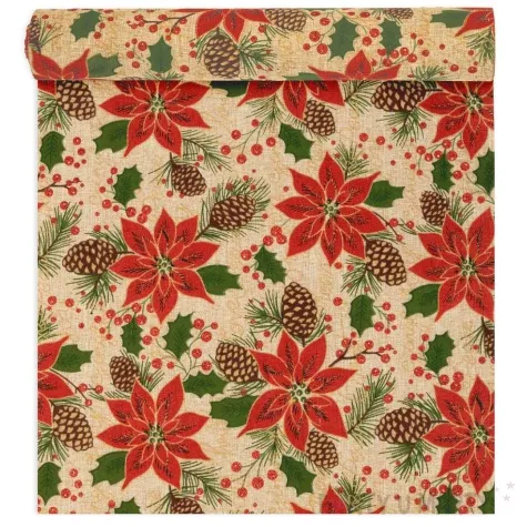 bieznik gwiazda betlejemska ostrokrzew partypal 28 x 275 cm