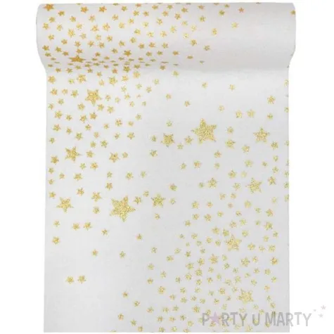 bieznik gwiazdki bialy santex 300 x 30 cm