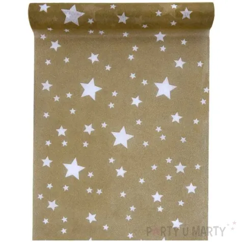 bieznik gwiazdki zloty santex 500 x 30 cm
