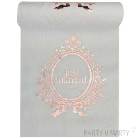 bieznik just married santex 300 x 28 cm