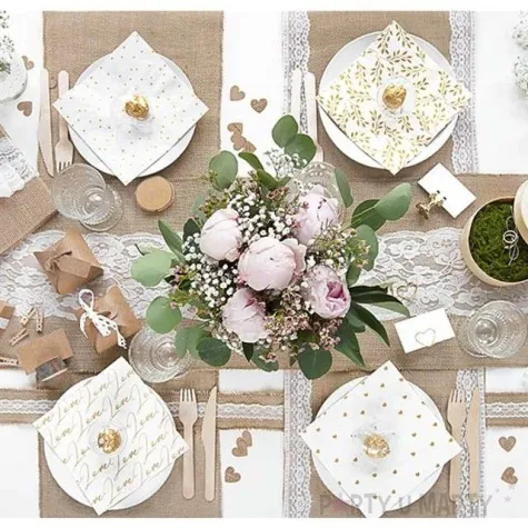 bieznik jutowy partydeco 500 x 28 cm