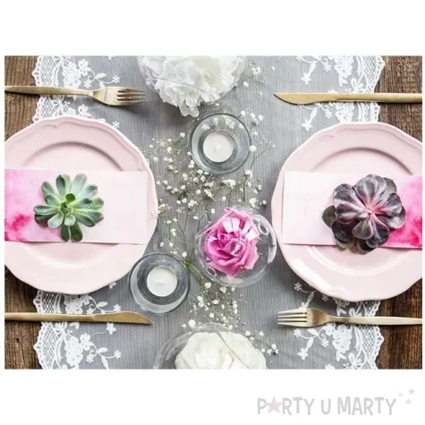 bieznik koronkowy classic zlamana biel 0 45 x 9 m