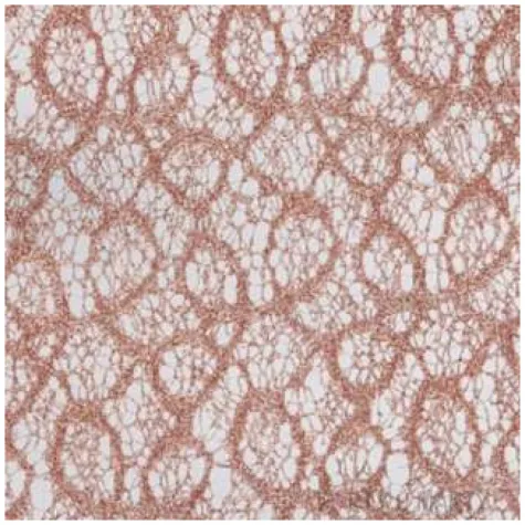 bieznik koronkowy rose gold poliester santex 500 x 28 cm