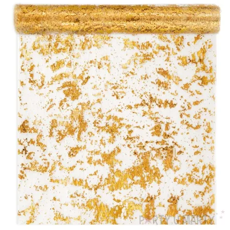 bieznik metaliczne zdobienia zloty partypal 300 x 28 cm