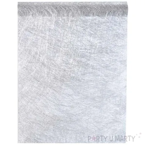 bieznik metaliczny srebrny santex 500 x 30 cm