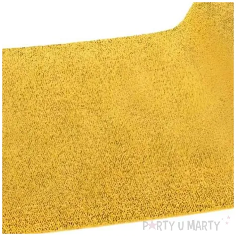 bieznik metalizowany zloty partydeco 300 x 36 cm