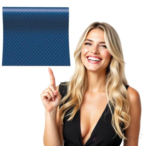 bieznik modern granatowe tloczenie paw 480x33 cm