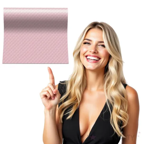 bieznik modern rozowe tloczenie paw 480x33 cm