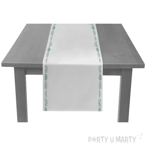 bieznik natura liscie galazki folat 240 x 35 cm