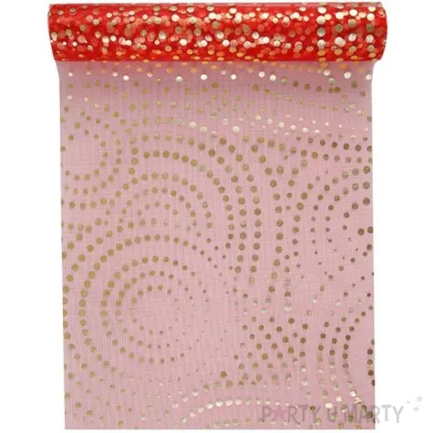 bieznik organza czerwony santex 500 x 28 cm
