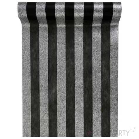 bieznik paski czarny santex 500 x 30 cm