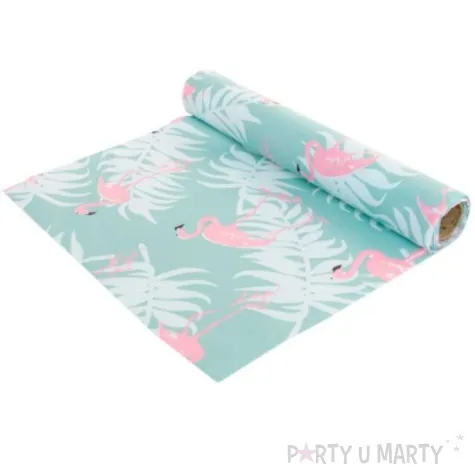 bieznik poliestrowy flamingi mix chaks 500 cm