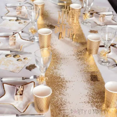 bieznik radiance metalic zloty santex 300 x 28 cm