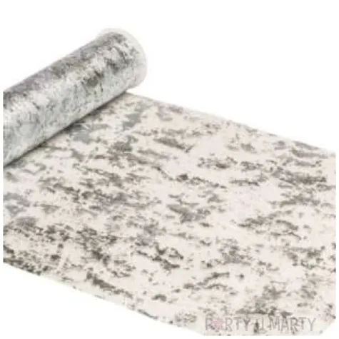 bieznik sizalowy metaliczny srebrny chaks 500 x 29 cm