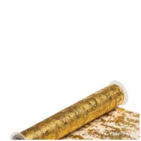 bieznik sizalowy metaliczny zloty chaks 500 x 29 cm