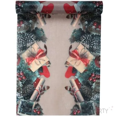 bieznik swiateczna sceneria santex 500 x 30 cm