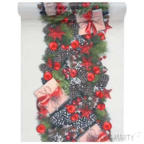 bieznik swiateczna wiazanka santex 500 x 30 cm