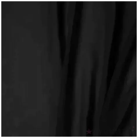 bieznik szyfonowy czarny partydeco 500 x 48 cm