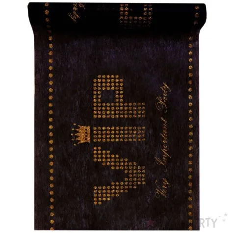 bieznik vip black czarny santex 500 x 30 cm