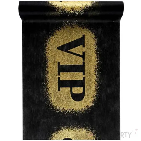 bieznik vip very important party czarno zloty santex 300 x 30 cm