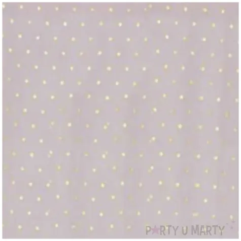 bieznik zlote grochy rozowy santex 26 x 300 cm