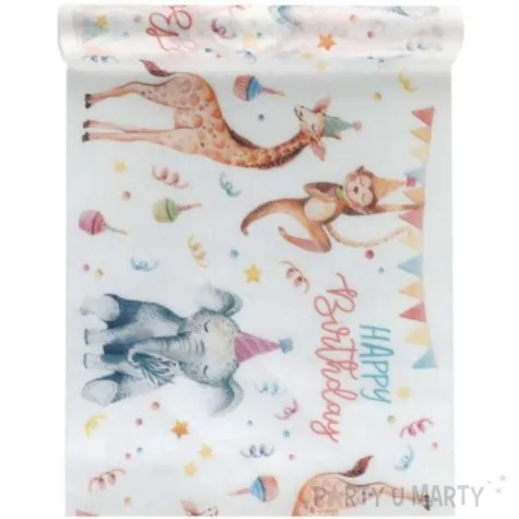 bieznik zoo urodziny santex 500 x 30 cm