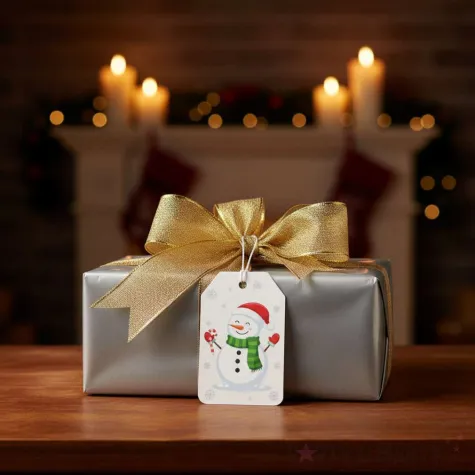 bileciki boze narodzenie balwanki 6 szt