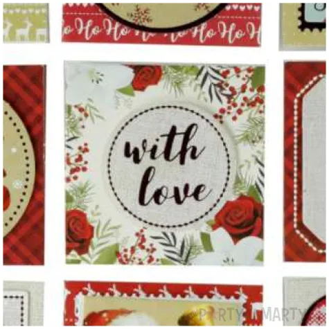 bileciki swiateczny mix craft fun series 3d kolorowe titatnium 18 szt