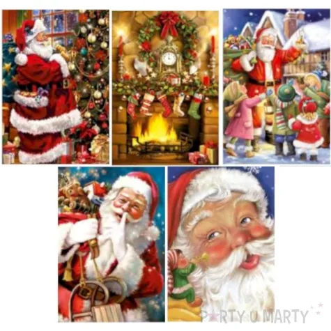 bileciki swiateczny mix maki 5 szt