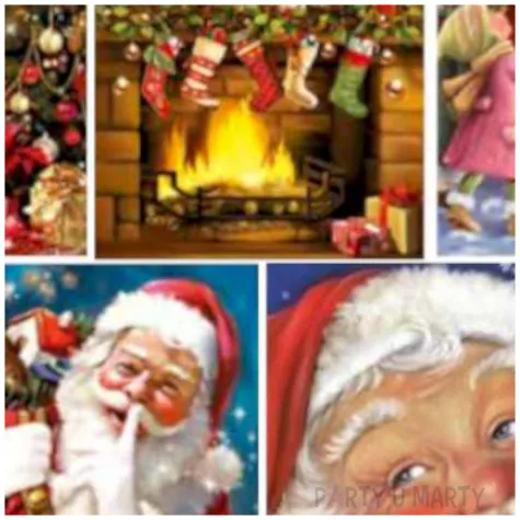 bileciki swiateczny mix maki 5 szt